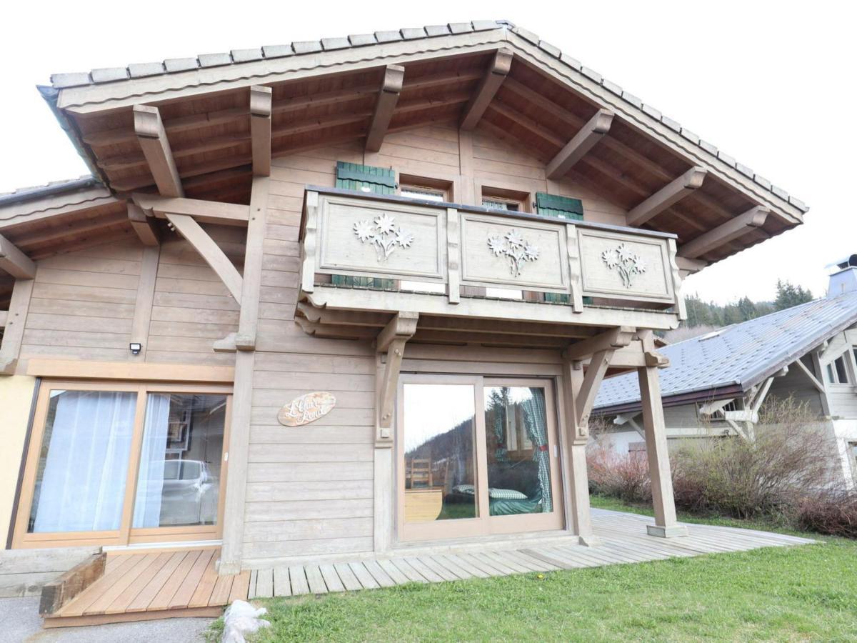 Chalet Cosy Aux Gets, Proche Du Lac Avec Sauna Et Parking Prive - Fr-1-623-58 Les Gets Exterior foto